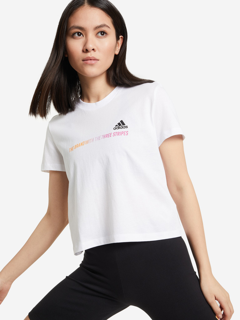 Футболка женская adidas Gradient Logo