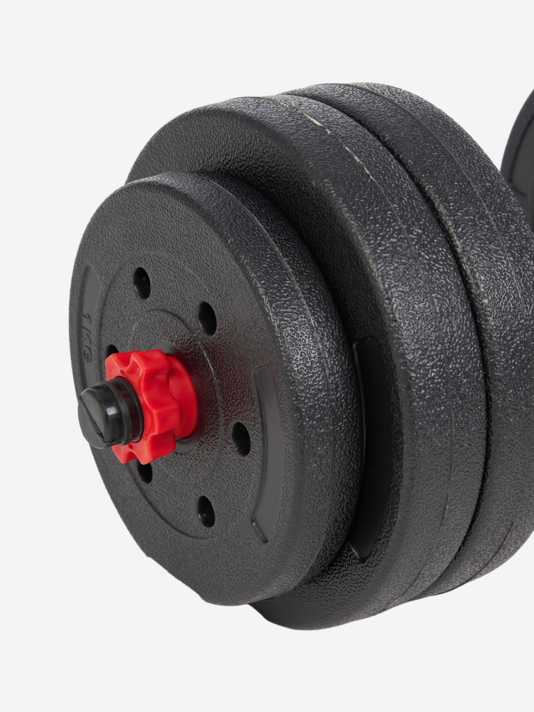 Torneo пластик дискілері бар гантельдер жинағы, 20 кг — фото №6