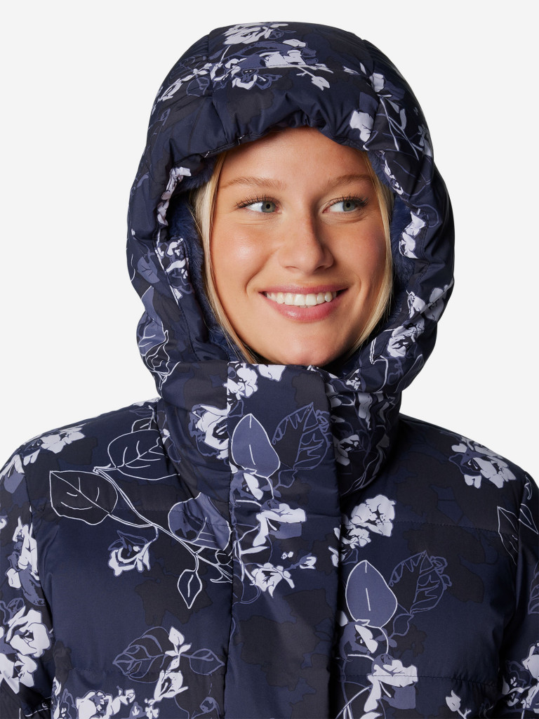 Пуховик женский Columbia Boundless Days Print Long Down Jkt — фото №8