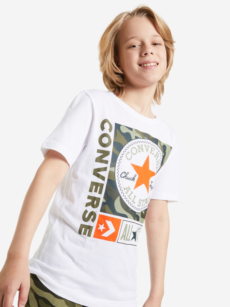 Футболка для мальчиков Converse Logo Mix Up Box