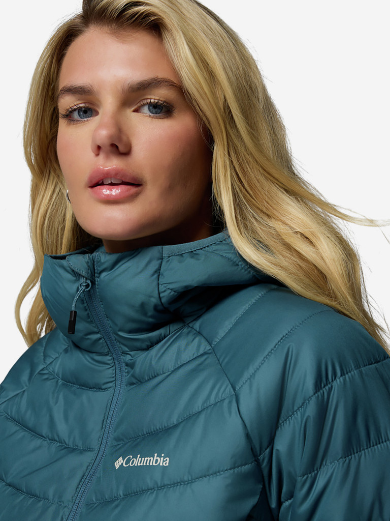 Columbia Powder Lite II Hooded Jacket әйелдер мамық курткасы — фото №7