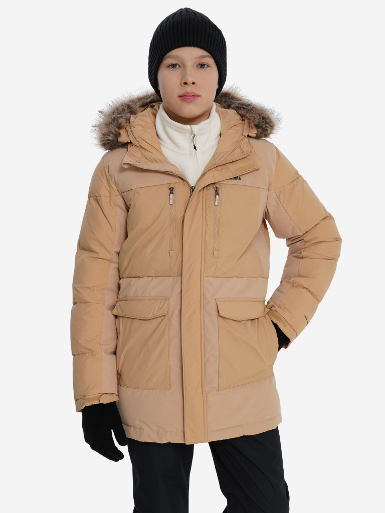Columbia Marquam Peak Fusion II Parka ұлдарға арналған жылы курткасы