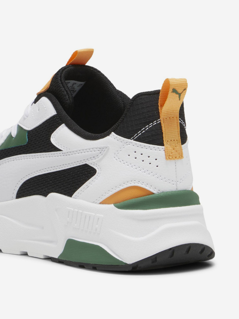 Кроссовки мужские PUMA Trinity Lite белый/черный/зеленый цвет — купить ...