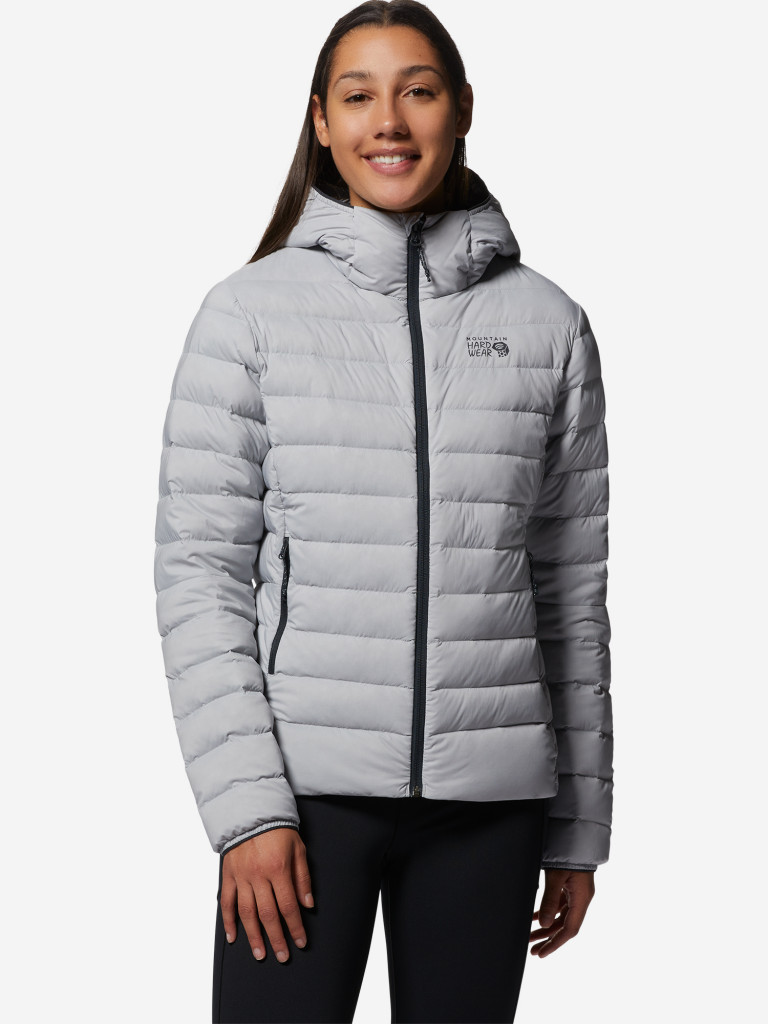 Пуховик женский Mountain Hardwear Deloro Down Full Zip Hoody