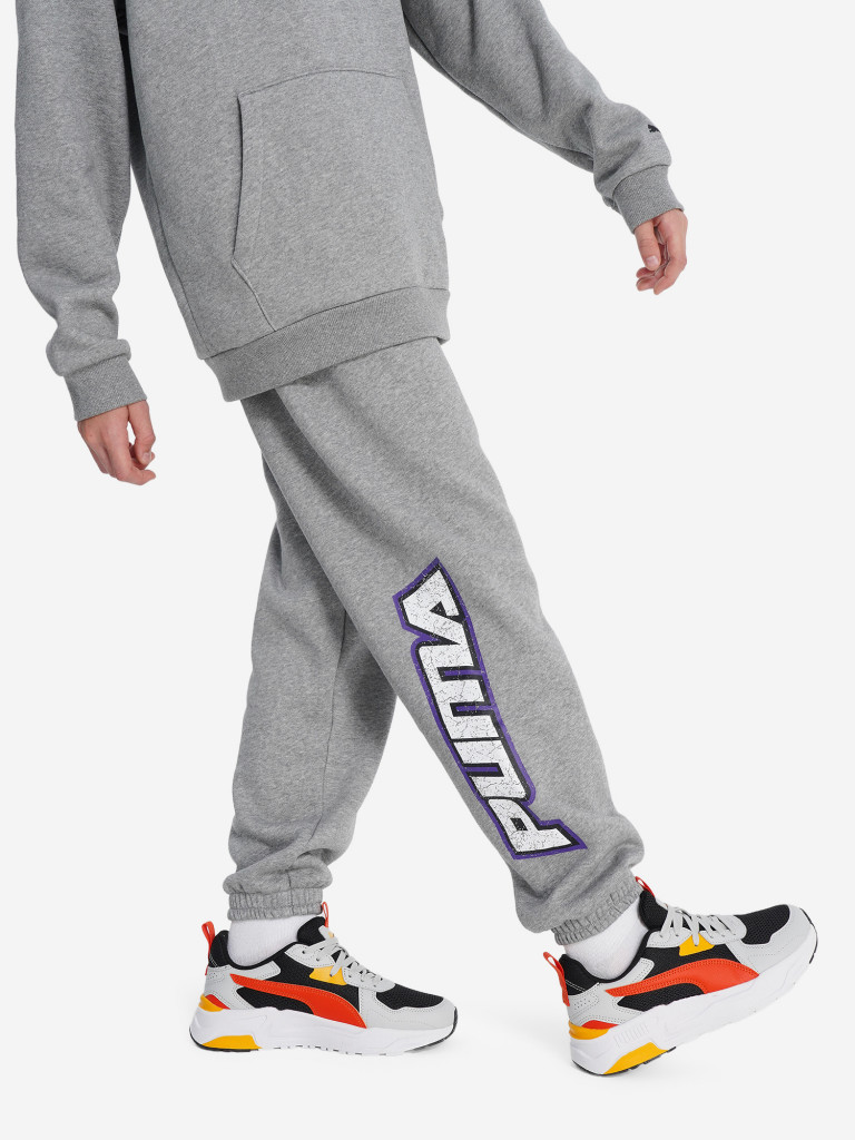 Брюки для мальчиков PUMA Basketball Hoopstellations — фото №5