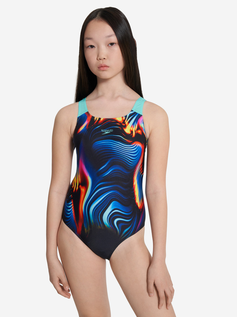 Купальник слитный для девочек Speedo — фото №2