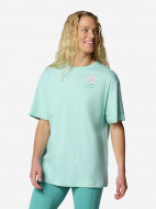 Columbia Rolling Bend Graphic Oversized Tee оверсайз әйелдер футболкасы