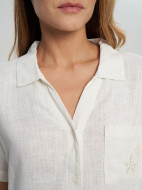 Рубашка с коротким рукавом женская оверсайз Protest — фото №5