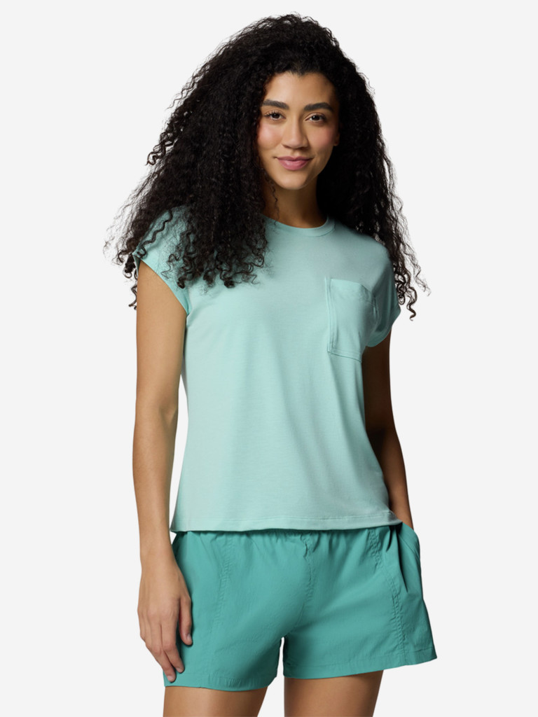 Футболка женская Columbia Boundless Trek Short Sleeve Tee — фото №2