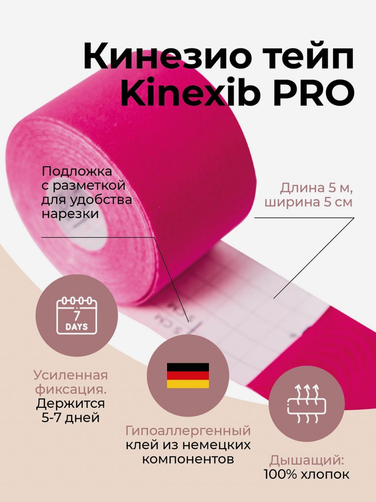 Кинезиотейп Kinexib Pro — фото №5
