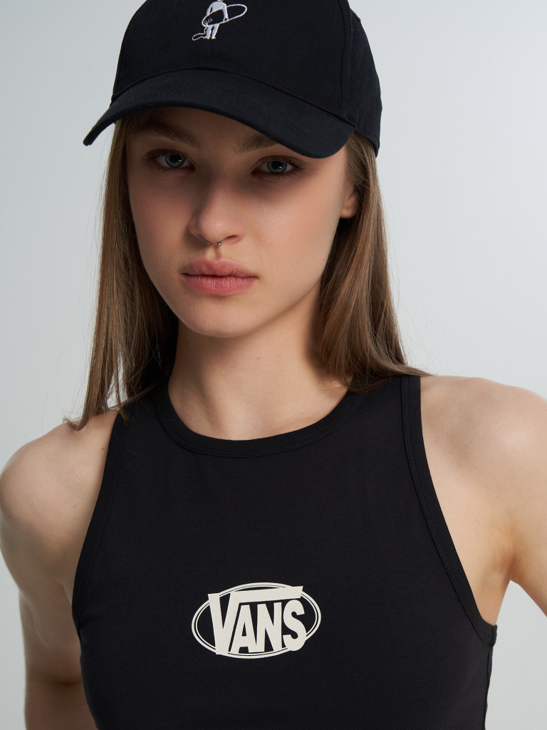 Майка женская Vans Oval Logo Tank — фото №6