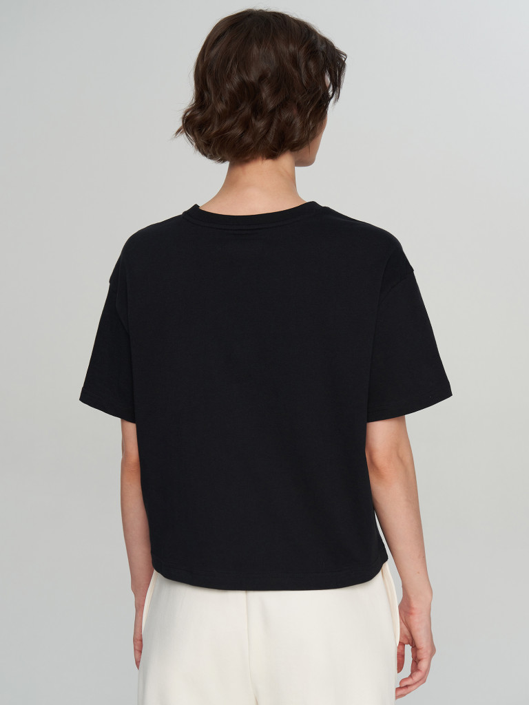 Columbia Rolling Bend Graphic Relaxed Crop SS әйелдер футболкасы — фото №3