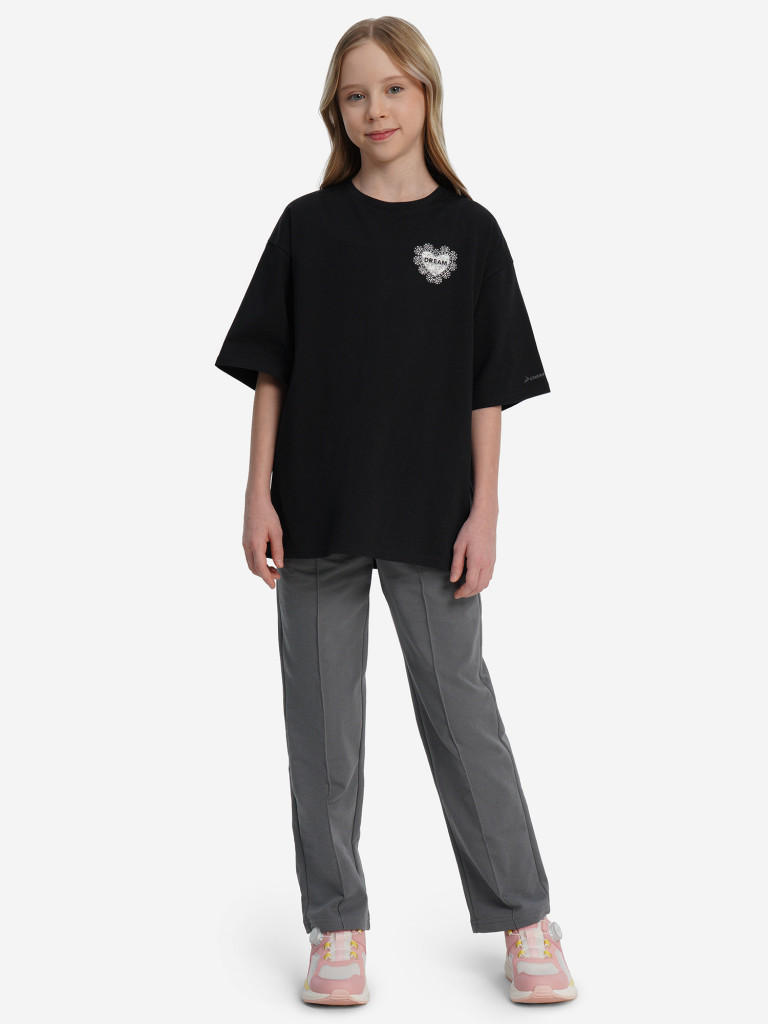 Футболка для девочек оверсайз Demix — фото №4