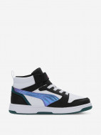 Кеды для девочек PUMA Rebound V6 Mid Bouncy Sky Ac+ Ps — фото №4