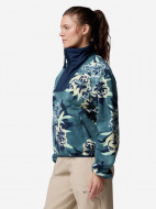Джемпер флисовый женский Columbia Sequoia Grove Printed Half Zip
