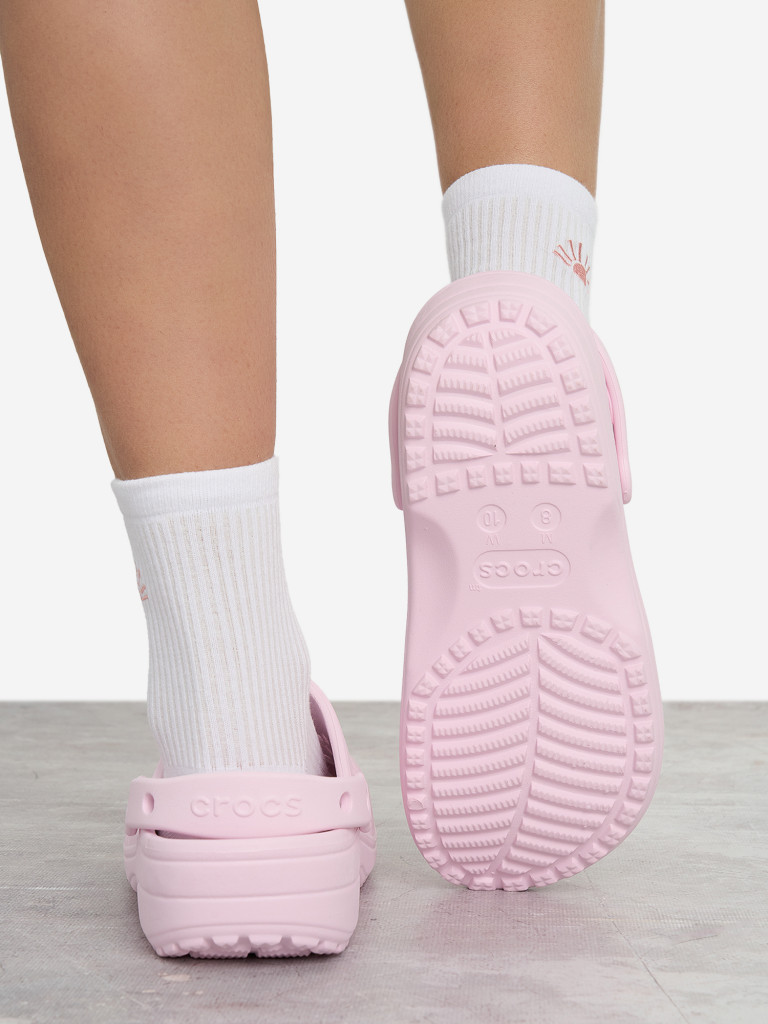 Сабо женские Crocs Classic Floral Cut Out — фото №10