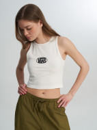 Майка женская Vans Oval Logo Tank — фото №4