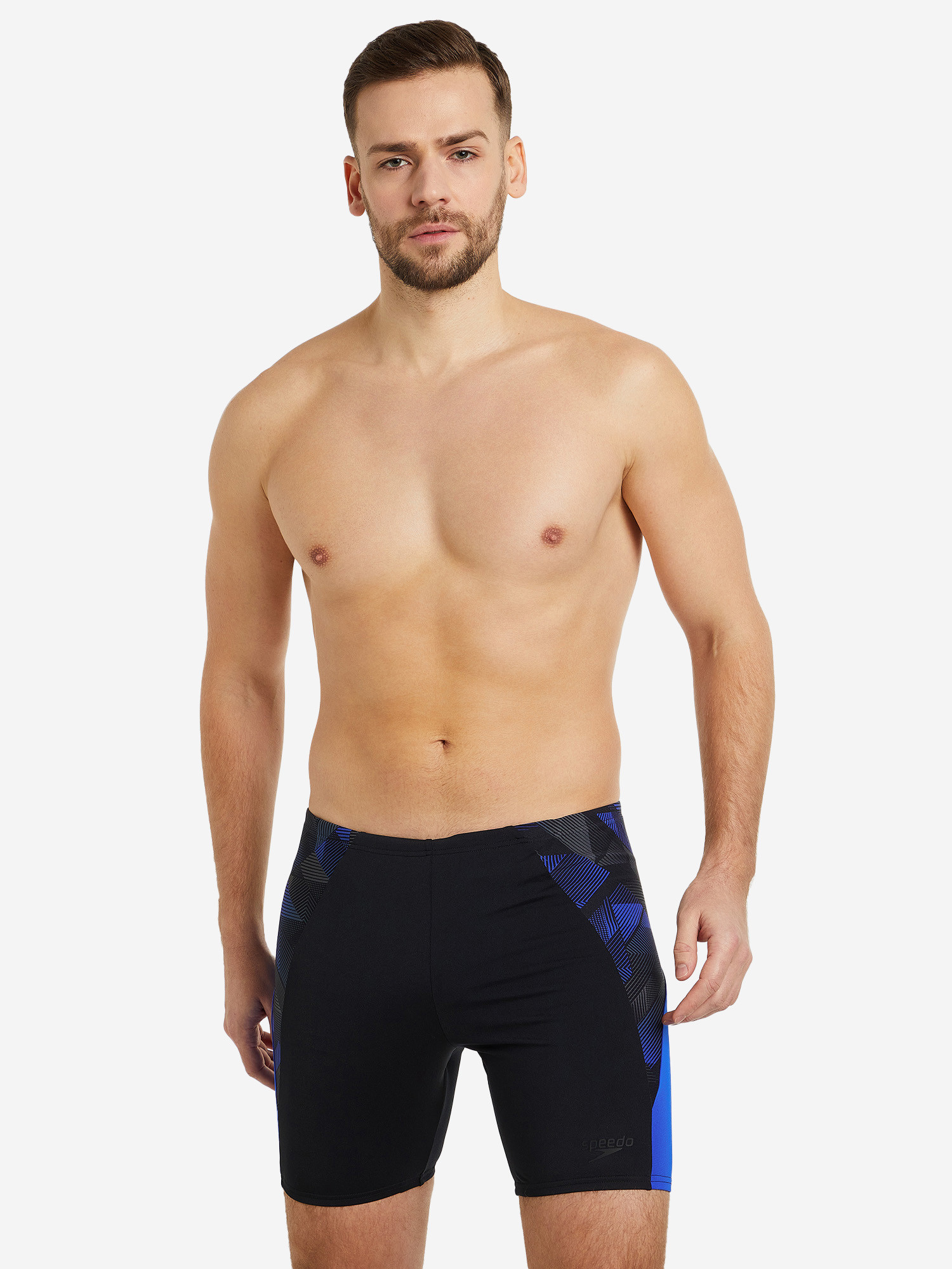 Плавки-шорты мужские Speedo Eco End черный/синий цвет — купить за 15740 ...