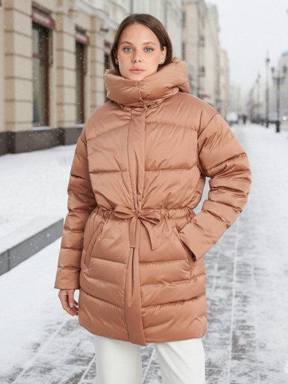 Sensana оверсайз әйелдер мамық курткасы