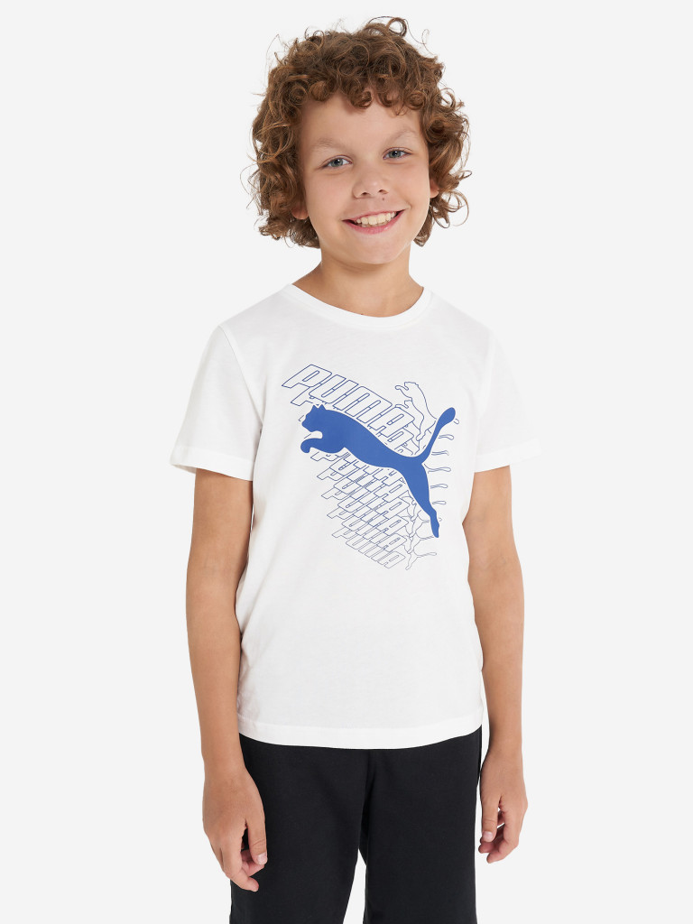 Футболка для мальчиков PUMA Graphics Cat — фото №2