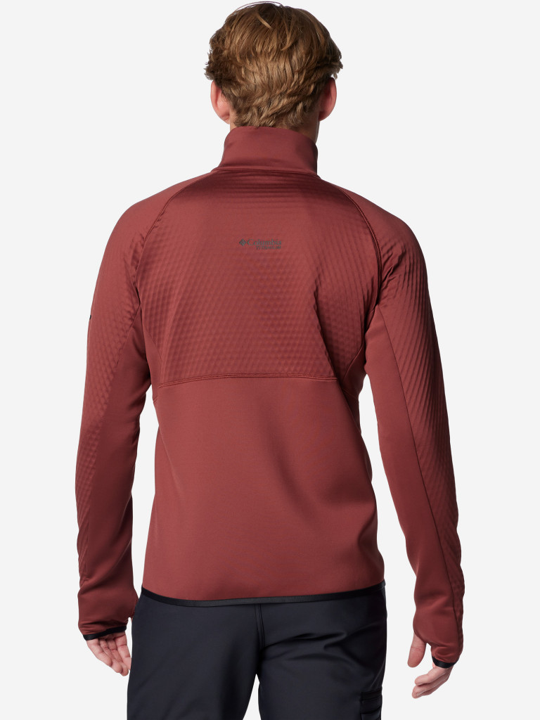 Толстовка мужская Columbia Crystal Leaf Omni-Heat Helix Full Zip — фото №2