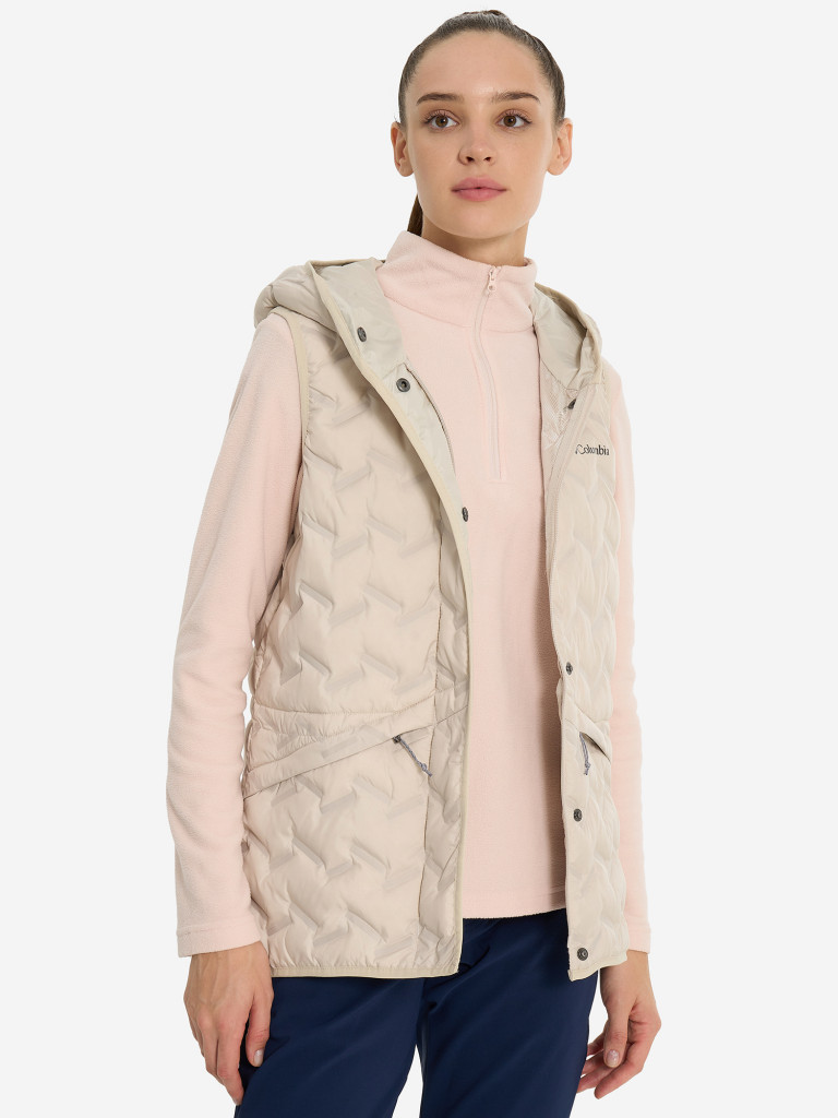 Жилет пуховый женский Columbia Delta Ridge II Down Hooded Vest