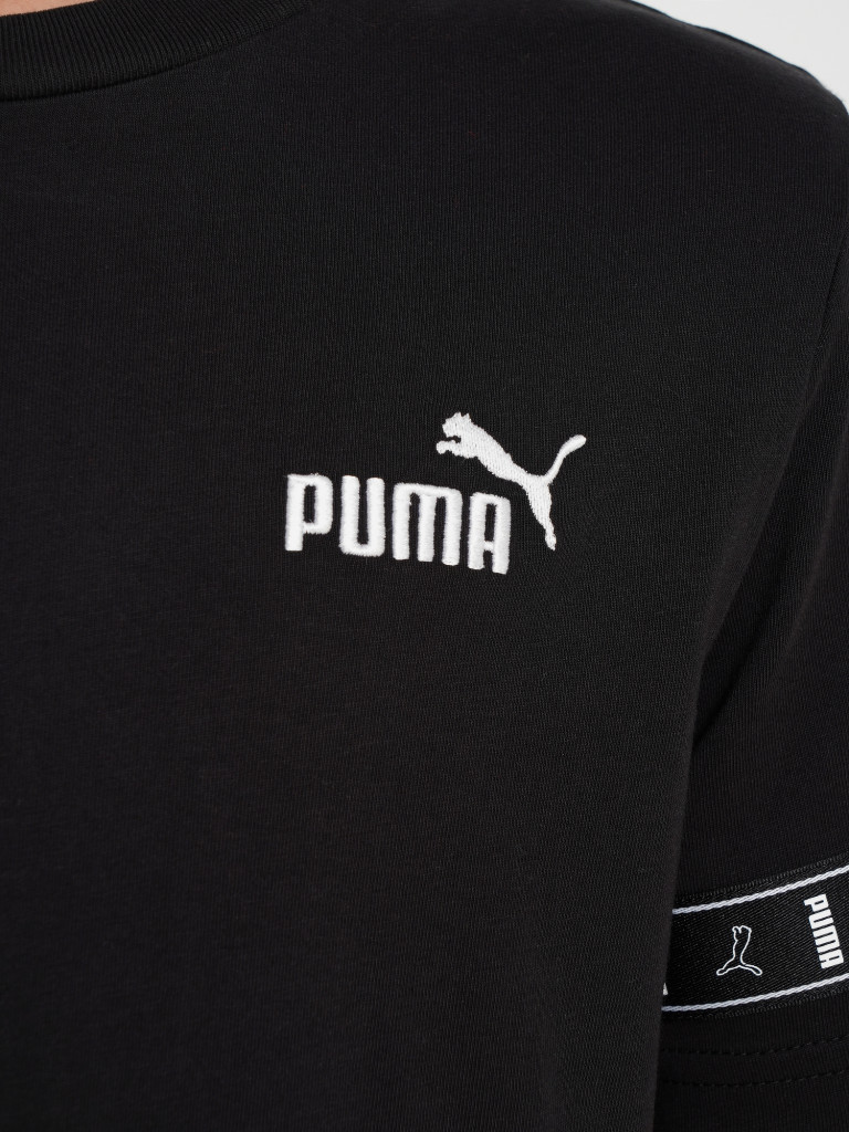PUMA Tape Layout ұлдарға арналған футболкасы — фото №5
