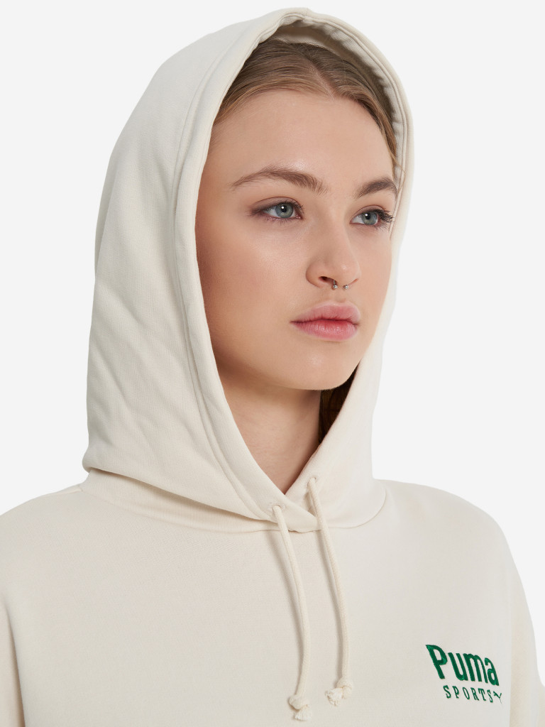 Худи женское PUMA Team Oversized — фото №5