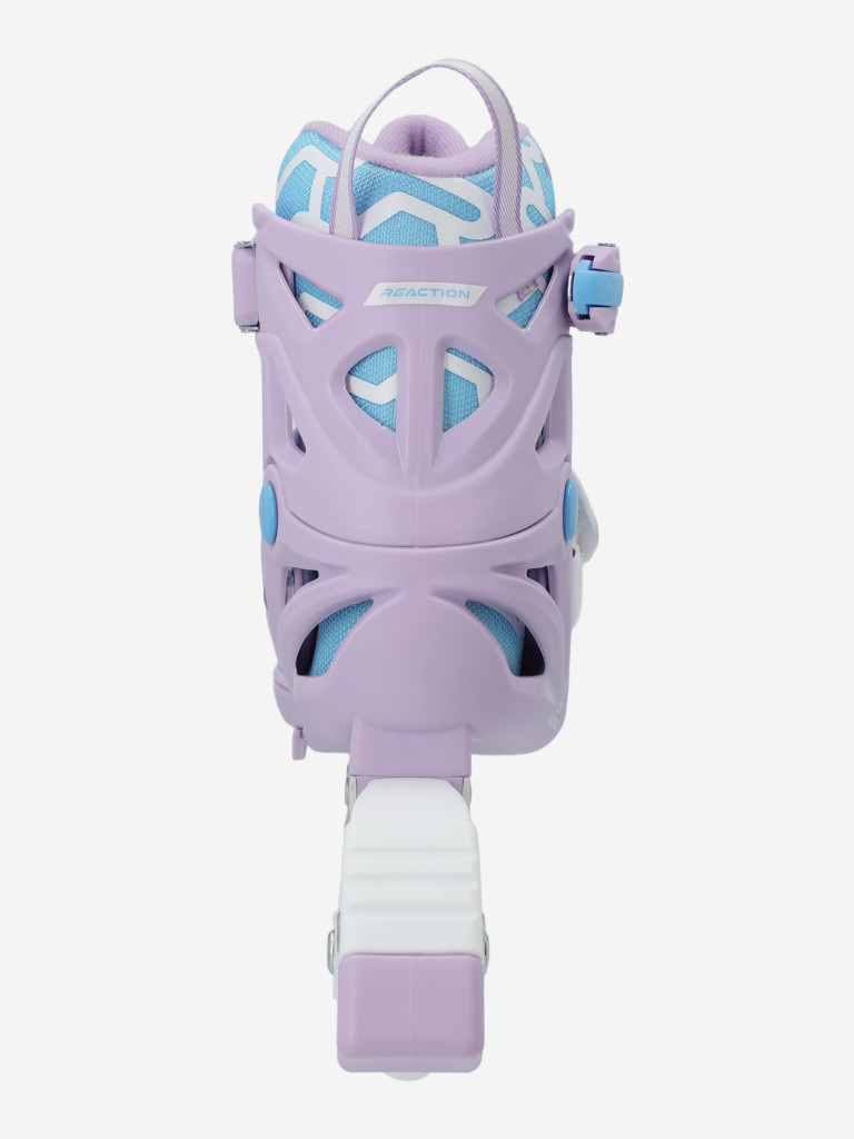 Роликовые коньки детские раздвижные Reaction Rainbow girl — фото №4