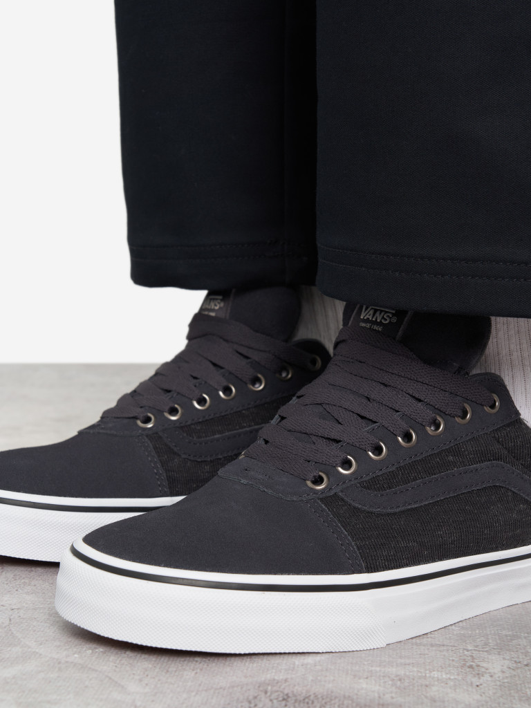 Кеды мужские Vans Ward Deluxe темно-серый/белый цвет — купить за 23490 ...