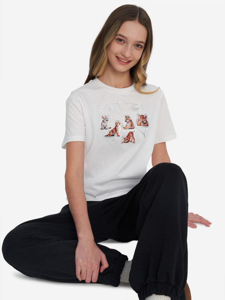 Футболка для девочек PUMA Graphic — фото №4