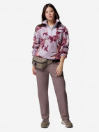Джемпер флисовый женский Columbia Sequoia Grove Printed Half Zip — фото №4