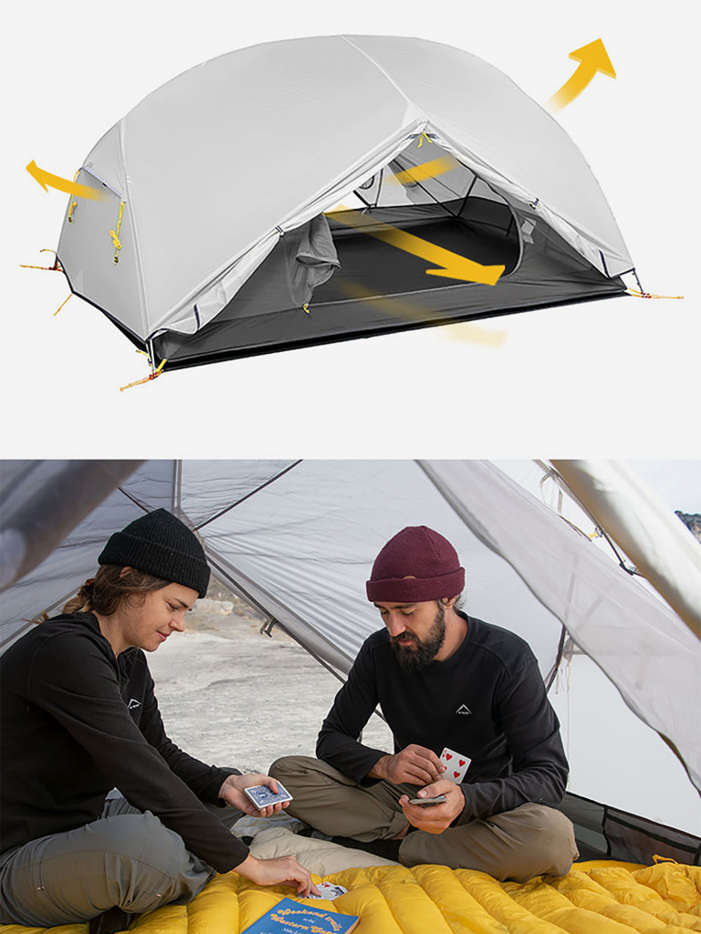 Палатка 2-местная Naturehike Mongar Ultralight — фото №26