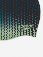 Шапочка для плавания Speedo Slogan — фото №3
