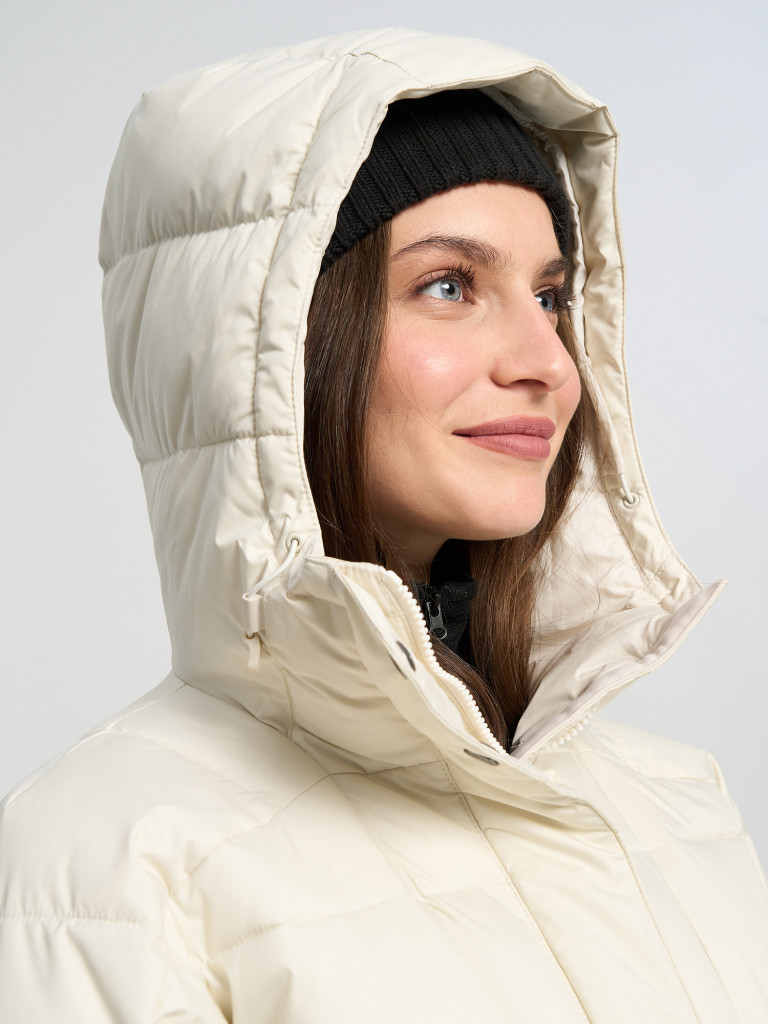 Columbia Snowside Peak Long Insulated Jacket жел өткізбейтін таушаңғы әйелдер курткасы — фото №5