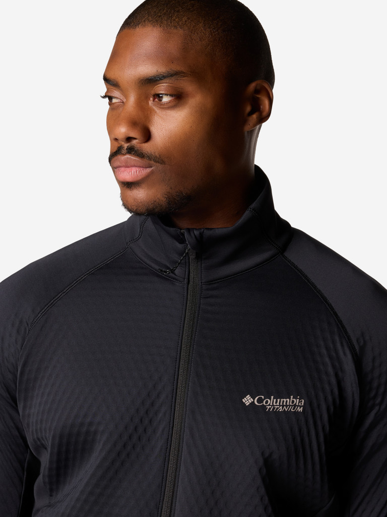 Толстовка мужская Columbia Crystal Leaf Omni-Heat Helix Full Zip — фото №5