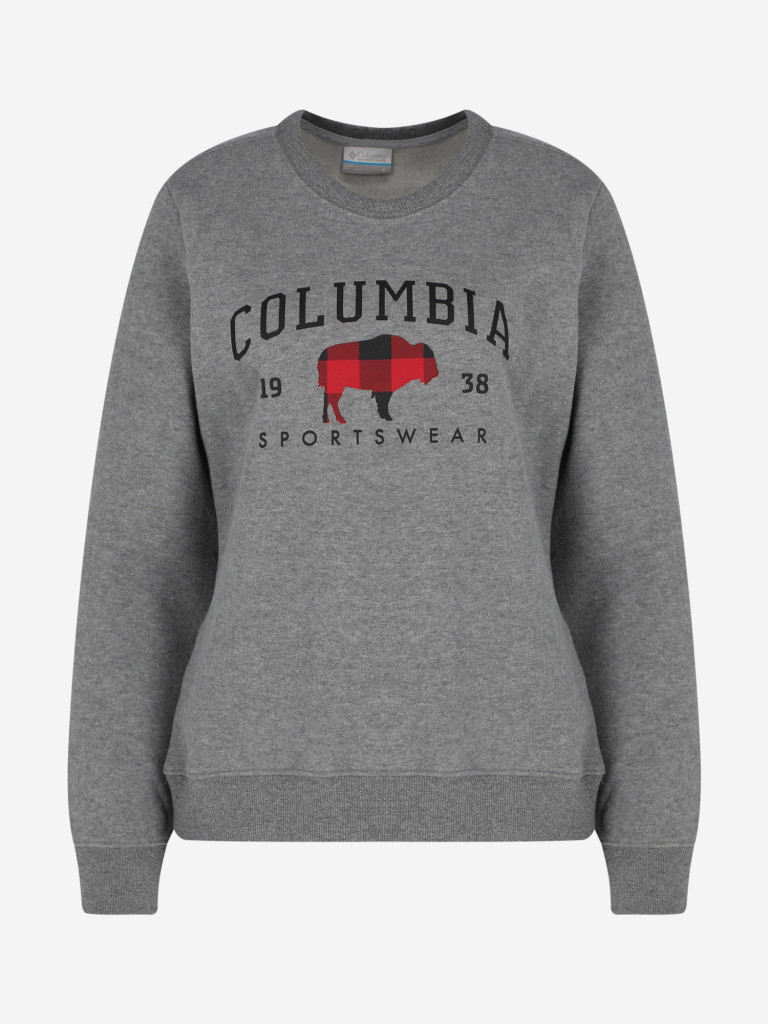 Свитшот женский Columbia Hart Mountain II Graphic Crew — фото №5