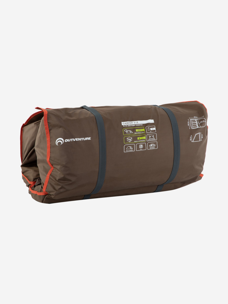Палатка 5-местная Outventure Camper 3+2 — фото №5