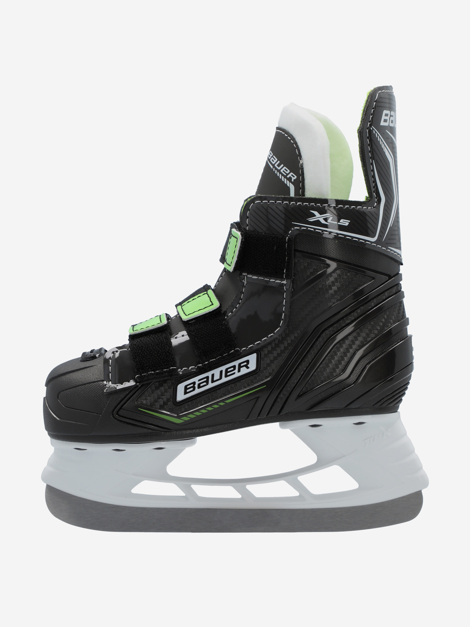 Коньки хоккейные детские Bauer X-LS черный цвет — купить за 48490 тг в ...
