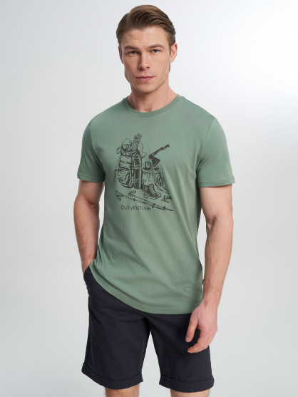 Outventure ерлер футболкасы