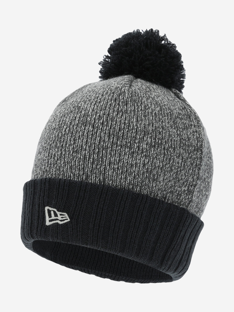 Шапка New Era Heather Bobble — фото №2
