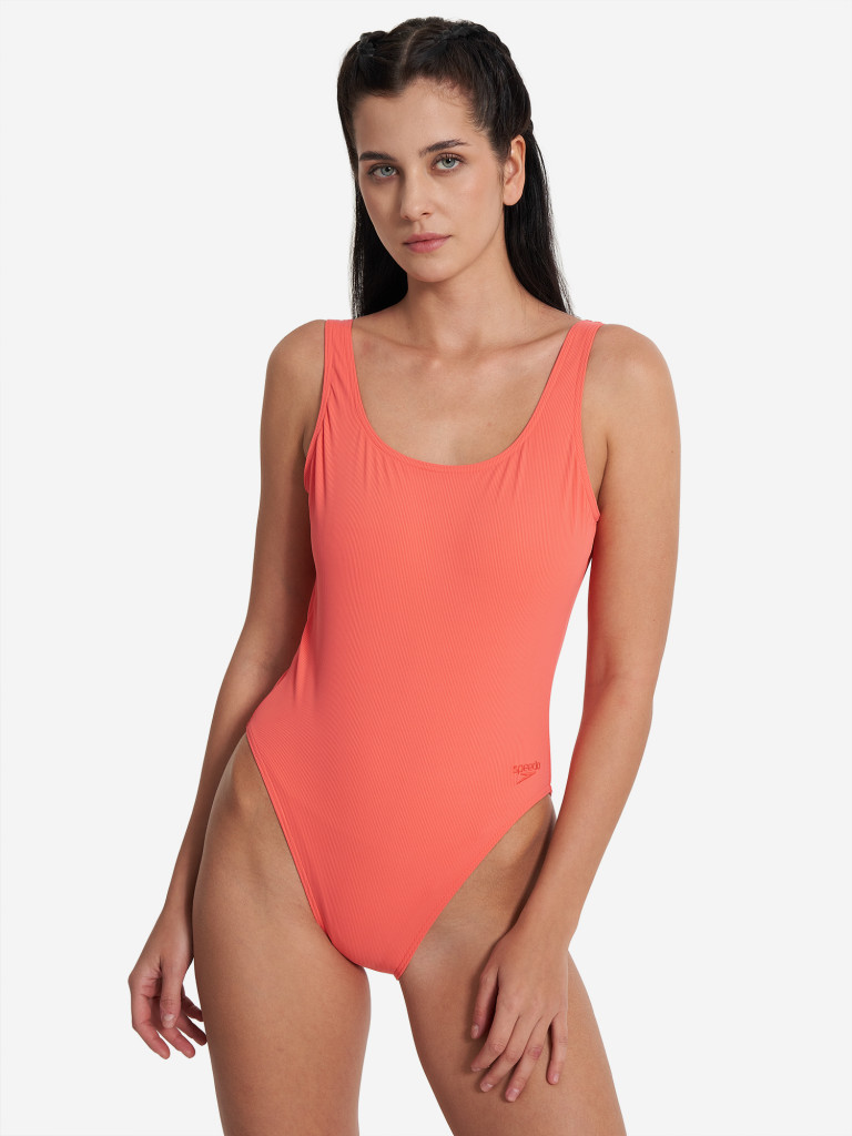 Купальник слитный женский Speedo Textd Belted Deep — фото №2