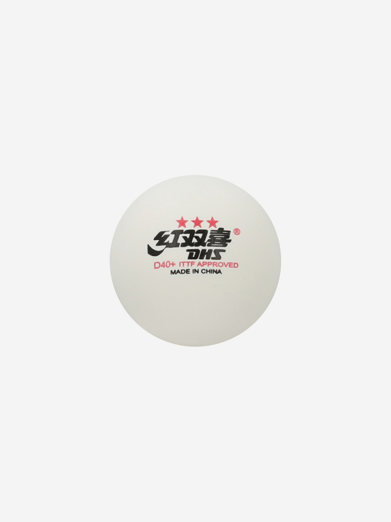 DHS D40+ 3*** үстел теннисінің добы, 10 д.
