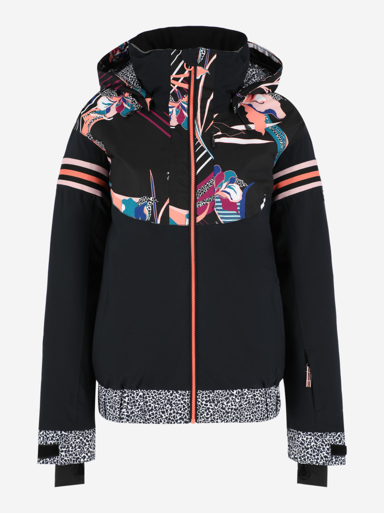 Куртка утепленная женская Roxy Meridian черный цвет — купить за 84990 ...