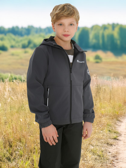 Outventure ұлдарға арналған софтшелл курткасы