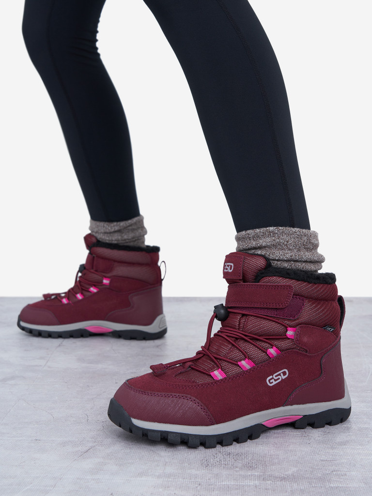 Ботинки утепленные для девочек GSD — фото №9