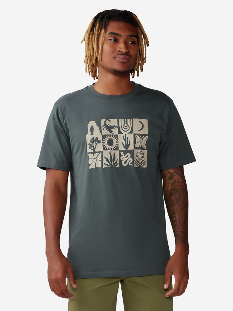 Футболка мужская Mountain Hardwear Desert Check Short Sleeve