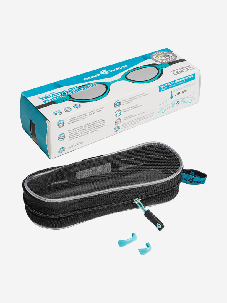 Очки для плавания Mad Wave Triathlon Photochromic — фото №4