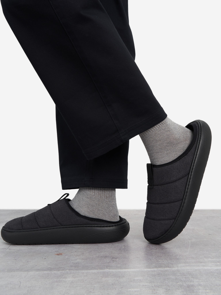 Слипоны утепленные мужские Crocs Classic Sueded Moc — фото №8