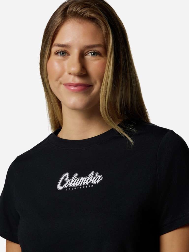Футболка женская Columbia Rolling Bend Graphic Ss — фото №4